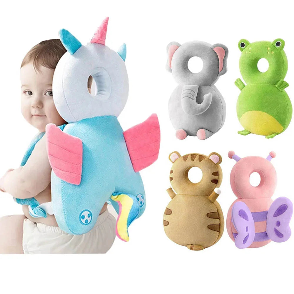Baby Head Protection Pillow Backpack — Safe & Soft for Toddlers