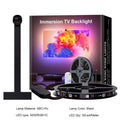 Smart TV LED Backlight Strip with Camera – RGBIC Screen & Music Sync for 55-85" TVs