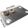 Pet Feeding Mat — Absorbent, Anti-Slip & Waterproof Placemat for Dogs & Cats