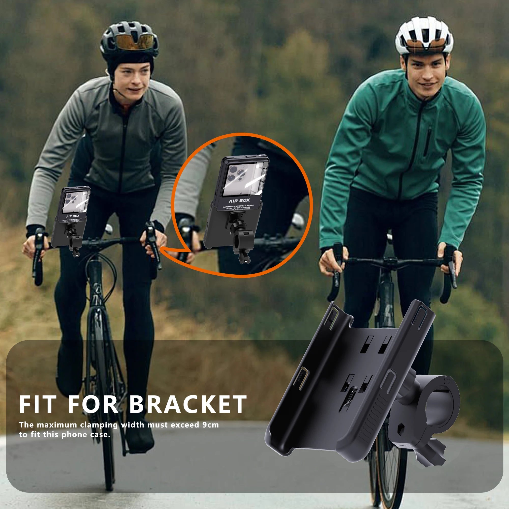 IP68 Waterproof Phone Case — Universal Fit, Underwater Touch Screen