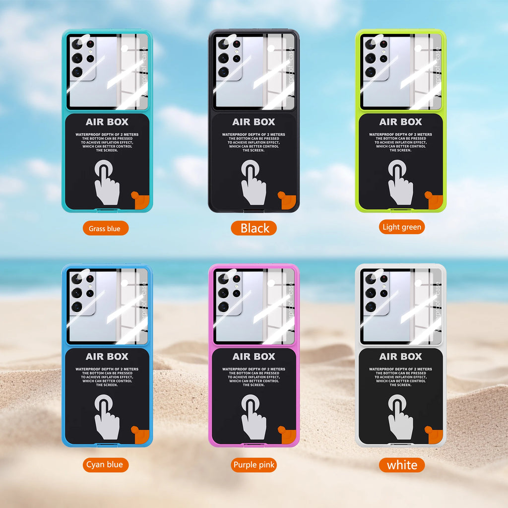 IP68 Waterproof Phone Case — Universal Fit, Underwater Touch Screen